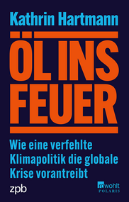 Buchtitel von "Öl ins Feuer", extern verlinkt mit der Detailseite unseres Online-Shops. 