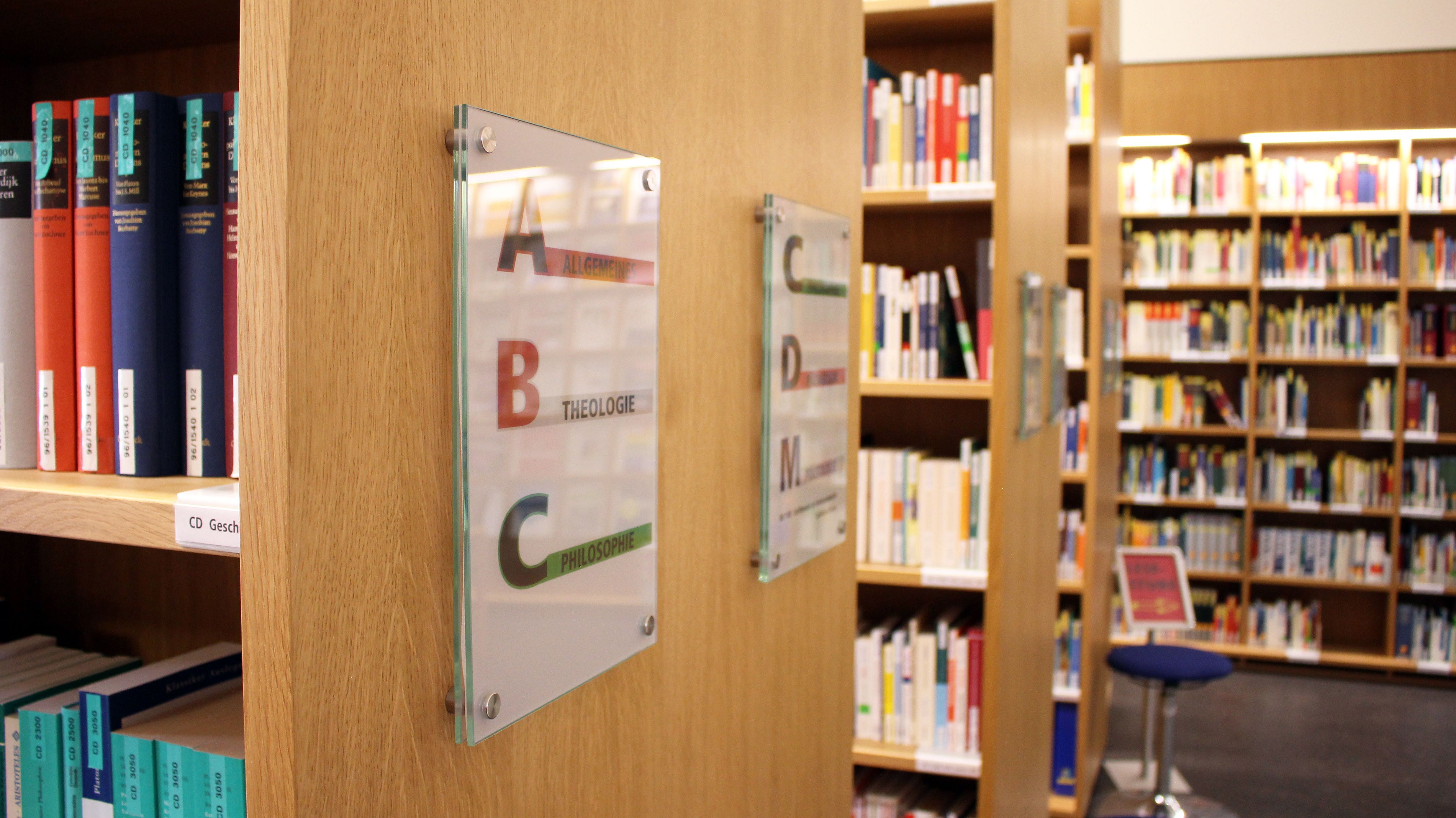 Alphabet Verlinkung zu Bibliothek der SLpB