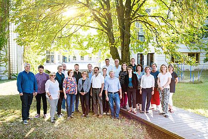 Das Team der SLpB Bei Klick vergrößert sich das Bild.