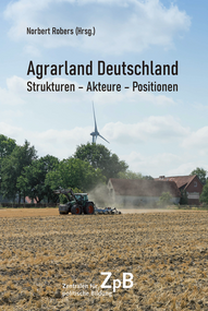 Buchtitel von "Agrarland Deutschland", extern verlinkt mit der Detailseite unseres Online-Shops. 