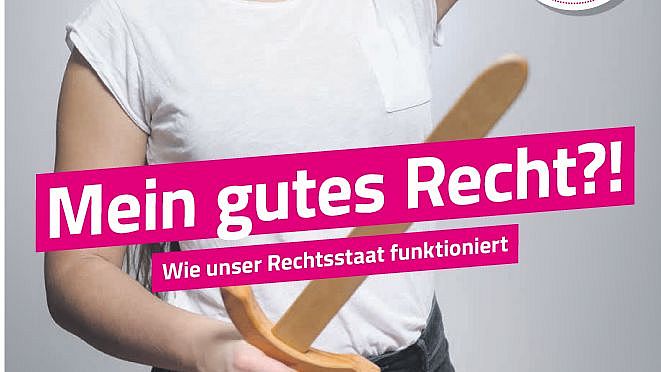 Cover #wtf-Magazin Rechtsstaat Verlinkung zu #wtf?! "Mein gutes Recht?!"