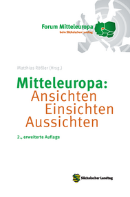 Buchtitel von "Mitteleuropa: Ansichsen, Einsichten, Aussichten", extern verlinkt mit der Detailseite unseres Online-Shops. 