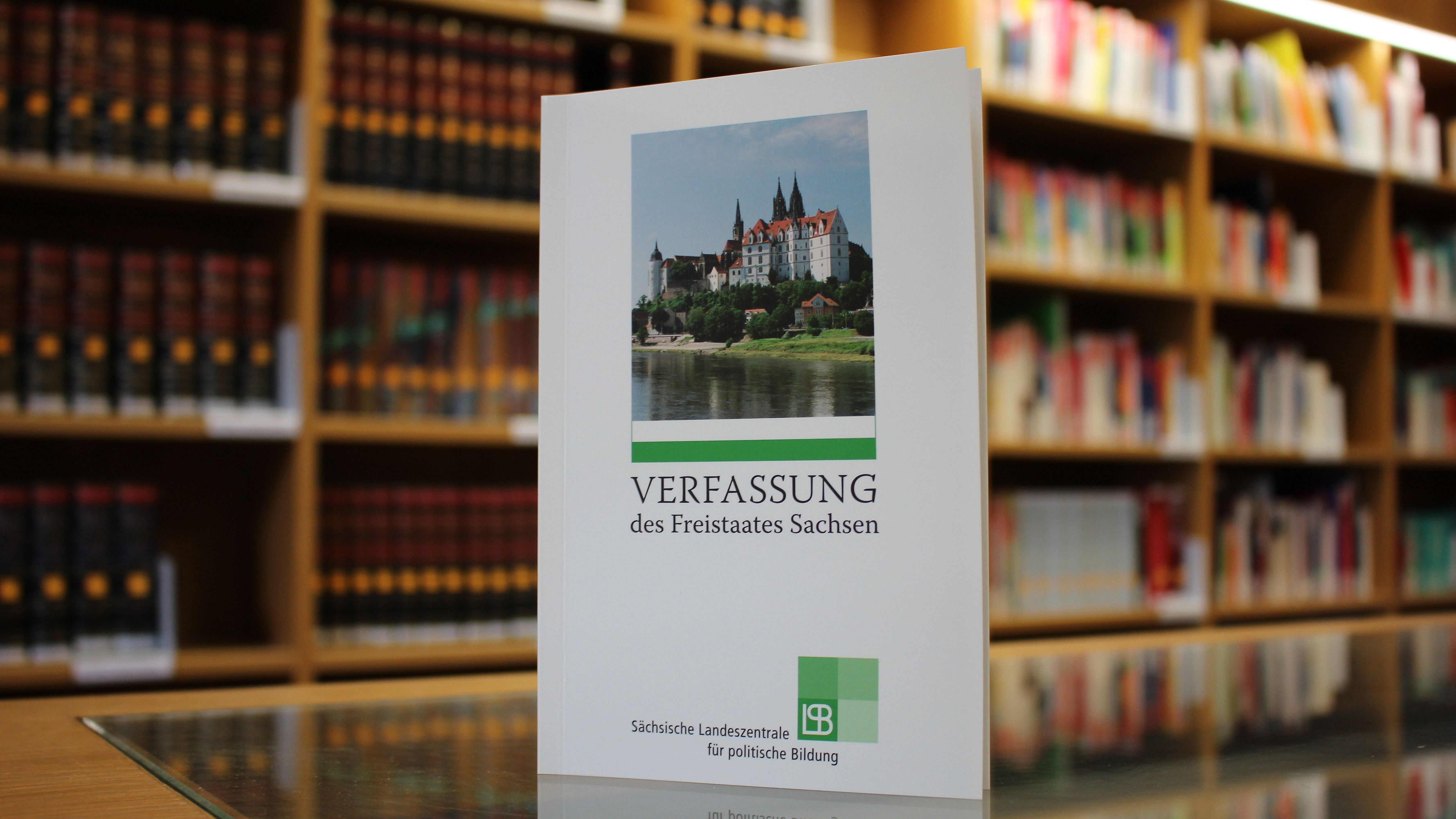 Verlinkung zu Verfassung des Freistaates Sachsen