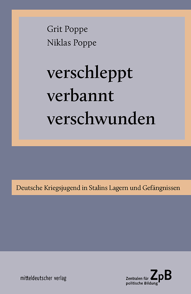 Buchtitel von "verschleppt, verbannt, verschwunden", extern verlinkt mit der Detailseite unseres Online-Shops. 